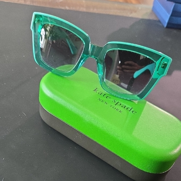 Kate Spade Teal Sunglasses main image 4